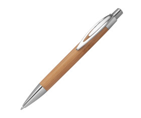 Bamboo ballpen with sharp clip